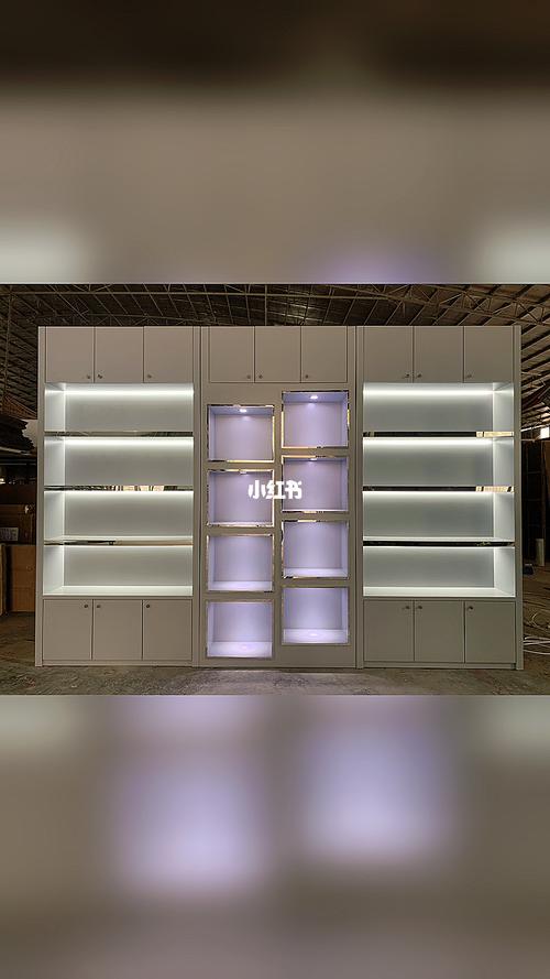 美容產品柜化妝品陳列柜鞋帽包包飾品展示柜